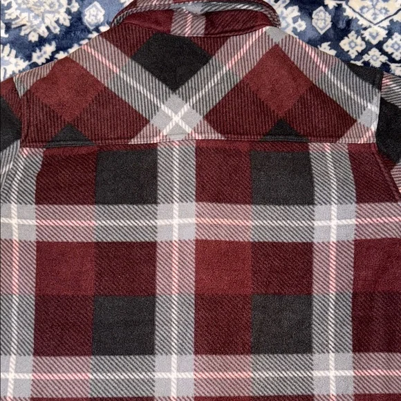 Men's or Women’s Plaid Bomber Jacket in preloved but New Condition. Men’s Large. - Picture 12 of 14